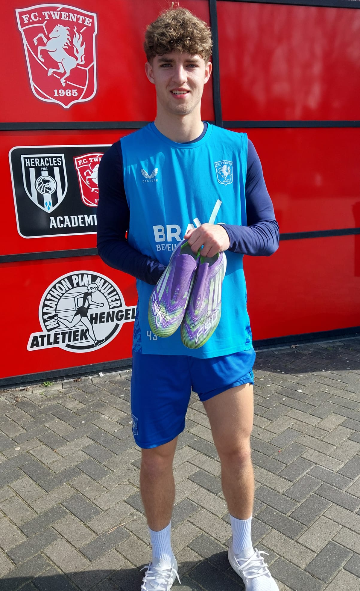 ⚽ Gedragen én gesigneerde voetbalschoenen – Ruud Nijstad (FC Twente)